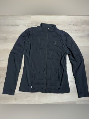 On Cloud Black Jacket with Full Zip